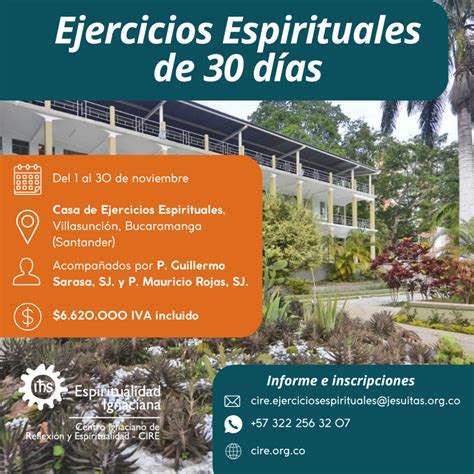 Ejercicios Espirituales De D As Bucaramanga Centro Ignaciano De