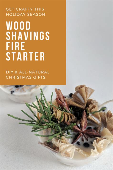 Diy Wood Shaving Fire Starters Christmas T — Content Co Fire