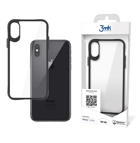 Etui Z Satynow Ramk Na Iphone X Xs Mk Satin Armor Case