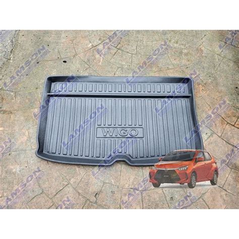 Toyota Wigo 2nd Generation 2024 Cargo Liner Trunk Tray Lazada PH