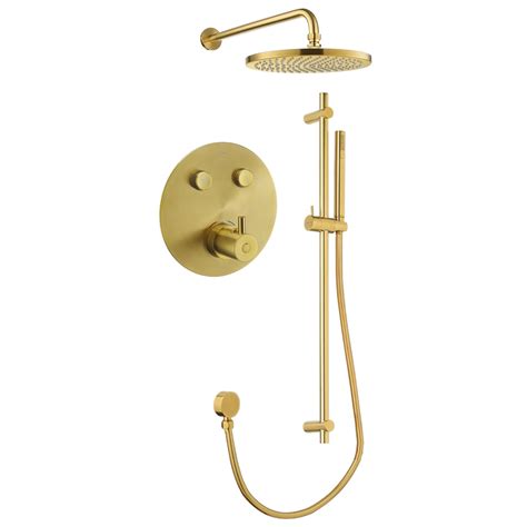 Flova Levo Goclick Outlet Shower Pack With Sliderail Kit Round