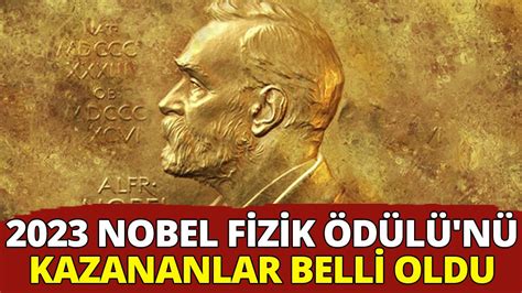 Nobel Fizik D L N Kazananlar Belli Oldu