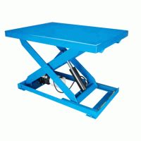 Bishamon Optimus LK Series Stationary Hydraulic Scissor Lift Tables