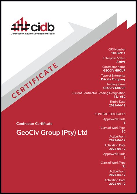 Bee Certification Geociv Group