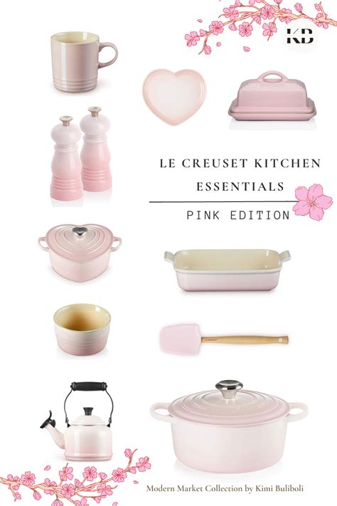 Spring Delights: Le Creuset's Shell Pink Kitchen Essentials