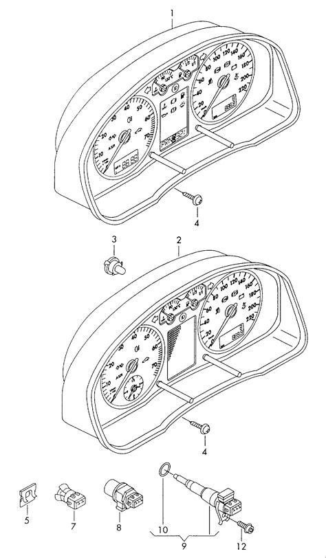 Volkswagen Passatvariant 2000 2001 Combi Instrument Etka