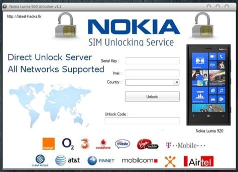 How To Unlock Nokia Lumia 920 Free