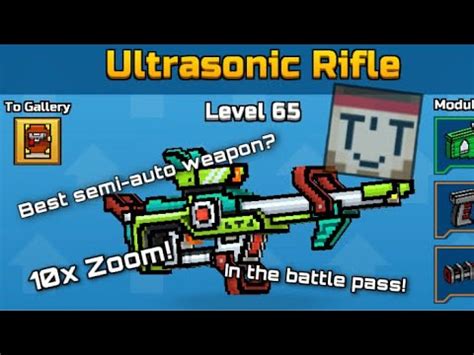 Best Semi Auto Weapon In Pg D Pg D New Pixel Pass Sniper Youtube