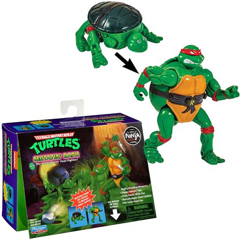 Teenage Mutant Ninja Turtles Classic Mutatin Figur Raphael Playmates