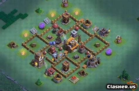 Builder Hall 5 Bh5 Best Base With Link 7 2019 Clash Of Clans