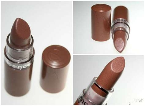 Test Lippenstift Essence Lipstick Farbe 63 Flattering Nude 64