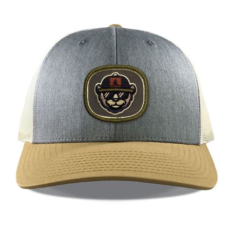 CPH Bear Logo Embroidered Patch Hat - Custom Patch Hats