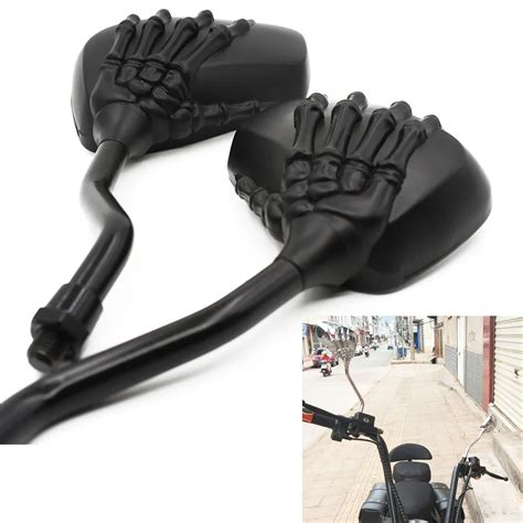 Buy Motorbike Motorcycle Side Mirror Rearview Chrome