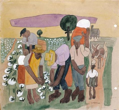 Cotton Pickers 1940 William H Johnson