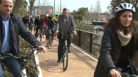 Comencen Els Treballs De Litinerari Ciclista I De Vianants Entre Sant