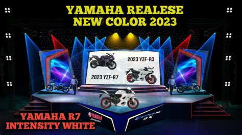 2023 YAMAHA YZF R7 INTENSITY WHITE HAS BEEN LAUNCHING AND READY IN