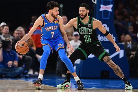 OKC Thunder Vs Boston Celtics Starting Lineups And Depth Charts For