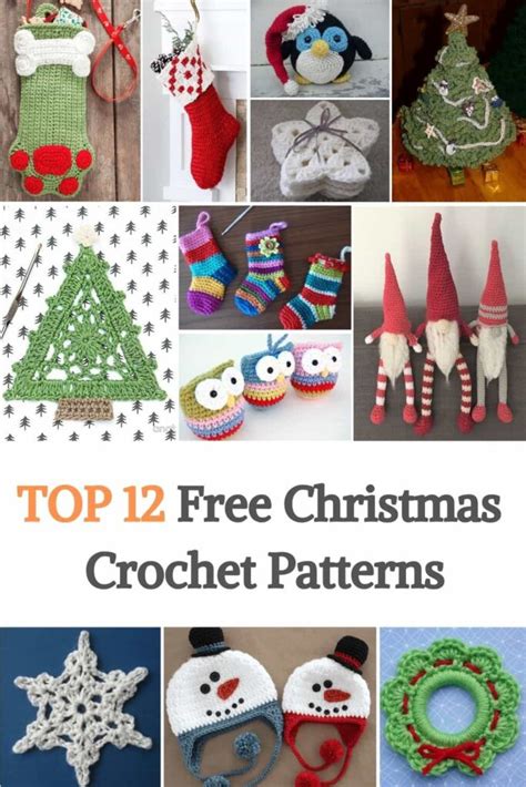 Top Free Christmas Crochet Patterns Most Adorable Holiday Projects