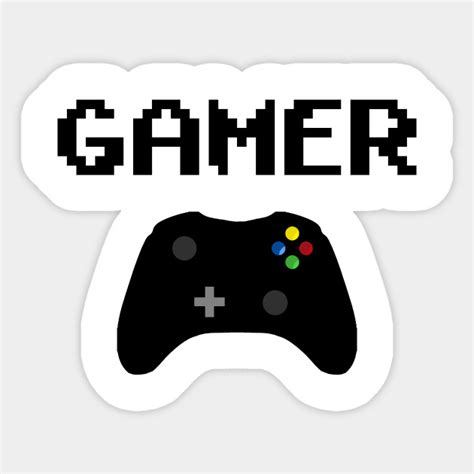 gamer - Gamer - Sticker | TeePublic