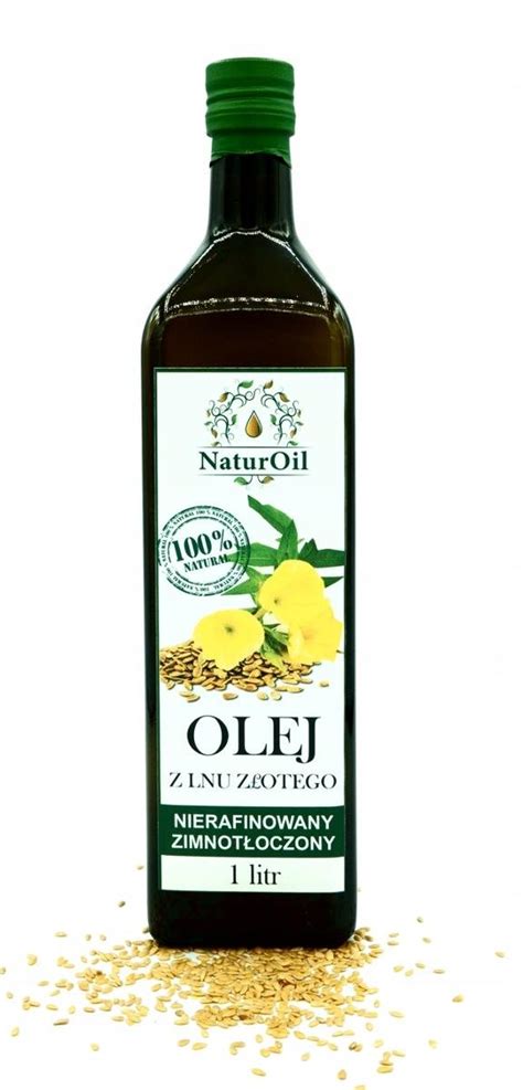 Olej Lniany Z Lnu Z Otego Ml Naturoil Naturini Sklep Empik