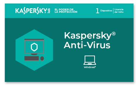 Licencia Kaspersky Anti Virus Para 1 Dispositivo 1 Año Tel 4252 2361