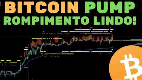 Bitcoin Pump Rompendo Para Cima Agora Vai An Lise T Cnica