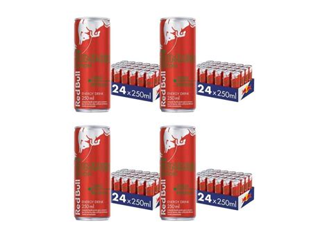 Energético Red Bull Energy Drink Melancia 250ml 96 Latas Com O