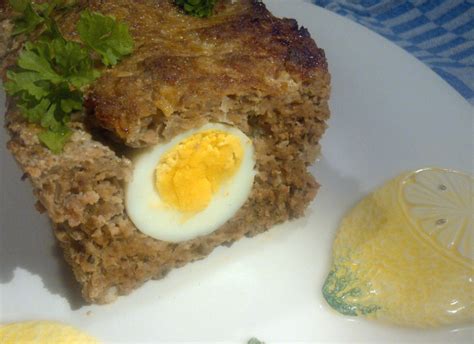 Gehaktbrood Met Verstopte Eieren Lekker Tafelen