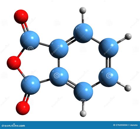 3D Image Of Phenolphthalein Skeletal Formula Royalty-Free Stock Photo ...