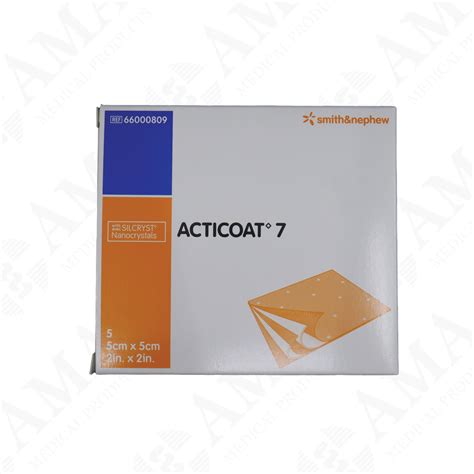 Smith & Nephew Acticoat 7-Day Nanocrystalline Silver Antimicrobial Bar