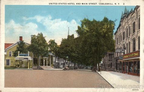 United States Hotel and Main Street Cobleskill, NY