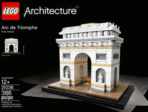 Customer Reviews LEGO Architecture Arc De Triomphe 21036 6174069