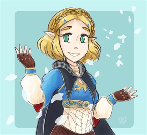 Legend Of Zelda Breath Of The Wild Sequel Art Princess Zelda Botw 2 Sweetcandiheartz39