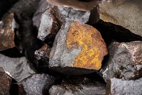 Iron Ore Rocks From Which Metallic Iron Can Be Obtained Iron