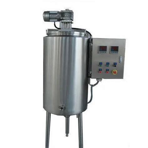 Mild Steel Polished Ss Vertical Mixing Vessels Max Design Pressure