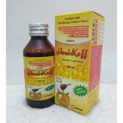 Honikoff Ayurvedic Cough Syrup Packaging Type Bottle Bottle Size