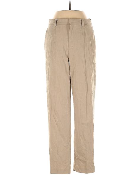 Uniqlo Solid Tan Casual Pants Size Xs 52 Off Thredup