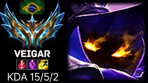 Veigar Mid Vs Xerath Br Challenger Mvp Patch Youtube