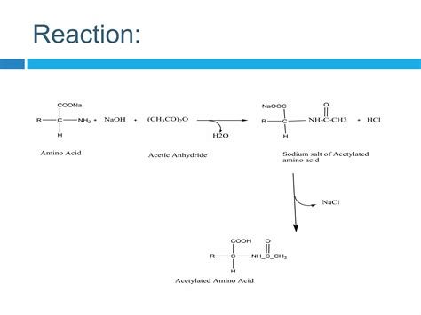 Chemical Reactions Of Amino Acids Pptx