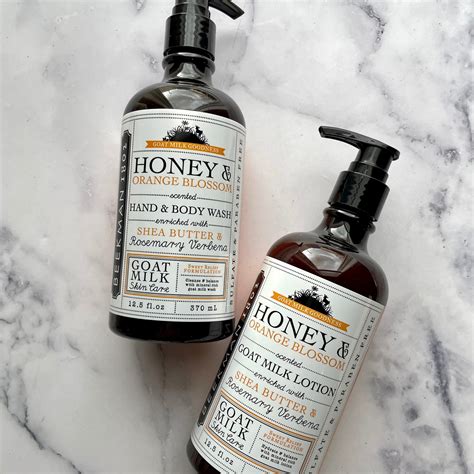 Honey Orange Blossom Hand Body Wash The Hens Kitchen Shoppe