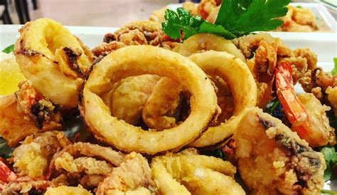 Frittura Di Gamberi E Calamari Che Delizia Fresco