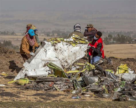 The Crashed Ethiopian Airlines Max Hit The Ground At Mph And