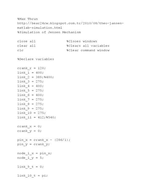 Pdf Matlab Kodlar Dokumen Tips