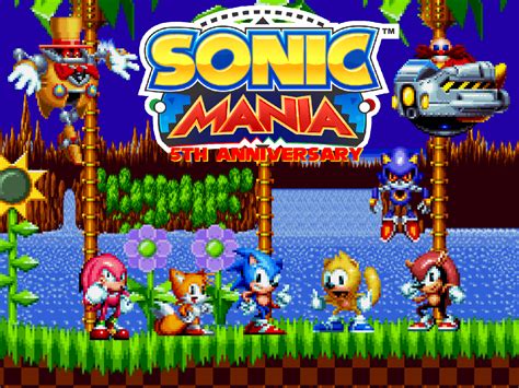 Happy 5th Anniversary Sonic Mania Rsonicthehedgehog