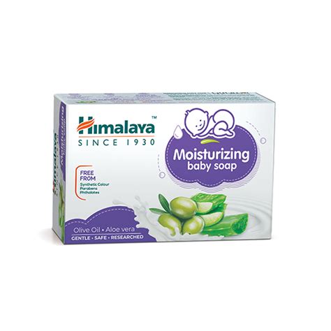 Himalaya Moisturizing Baby Soap With Aloe Vera 75g Mild And Soothing