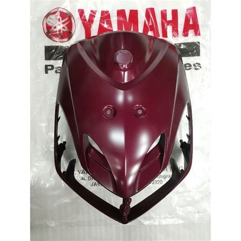 Mio Sporty Leg Shield Burgundy Genuine Yamaha Shopee Philippines