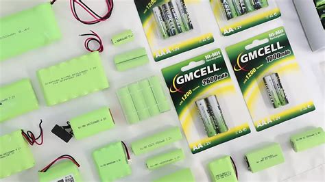 Gmcell Non Alkaline Batteries Ni Mh Consumer Rechargeable Battery With