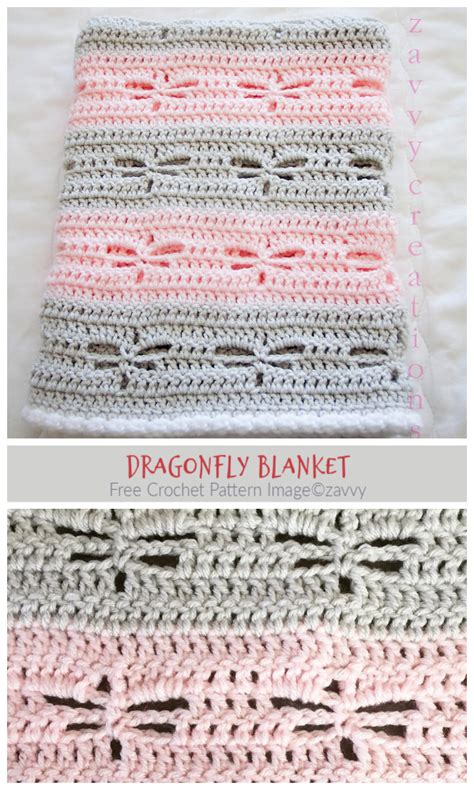 Crochet Chevron Dragonfly Blanket Agrohort Ipb Ac Id