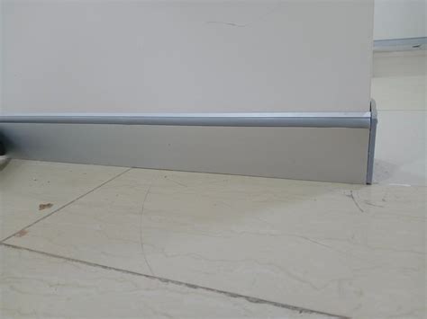 Aluminium Flat Aluminum Anodized Skirting Mm For Interior