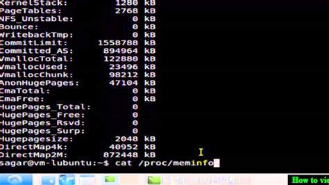 How To Check Ram Usage In Ubuntu Youtube